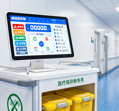 工控顯示器在醫(yī)療廢棄物推車(chē)中的應(yīng)用